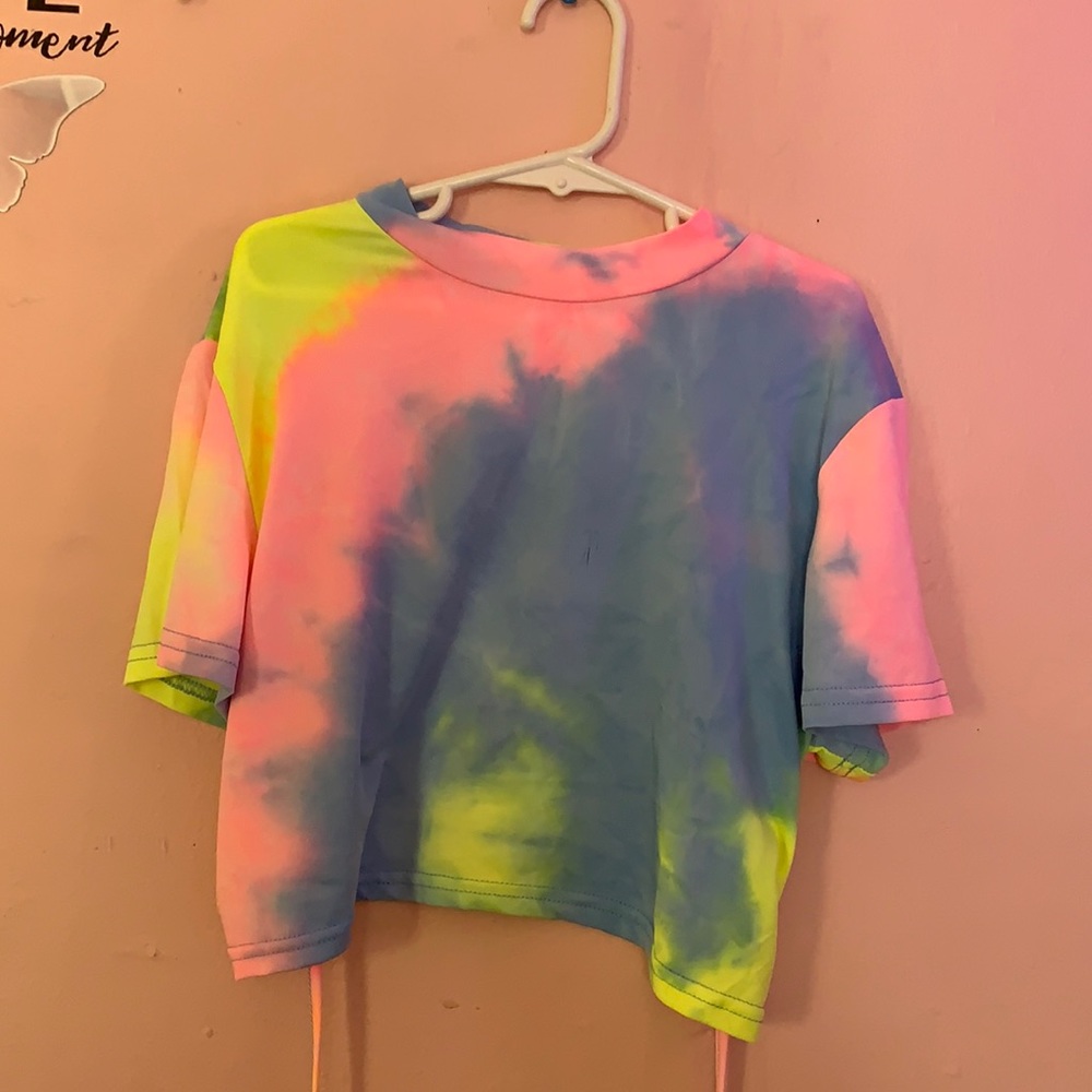Shein tie dye shirt